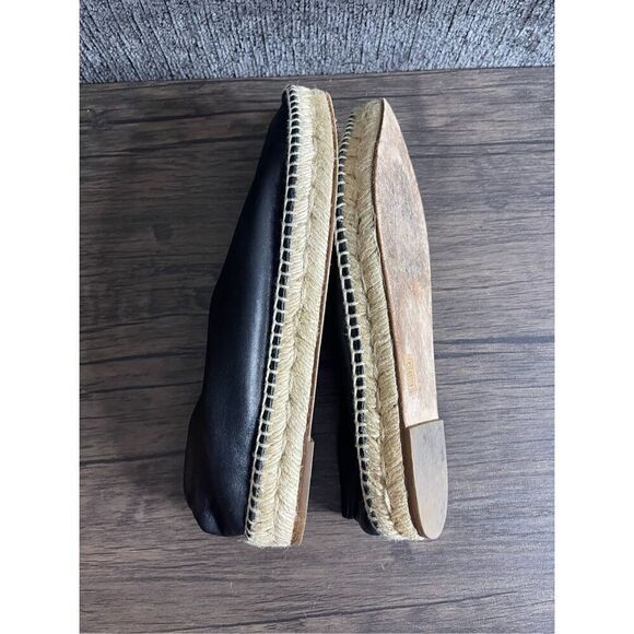 Celine Babouche Nappa Black Soft Leather Pointed Tow Espadrille size 36 - Picture 12 of 16